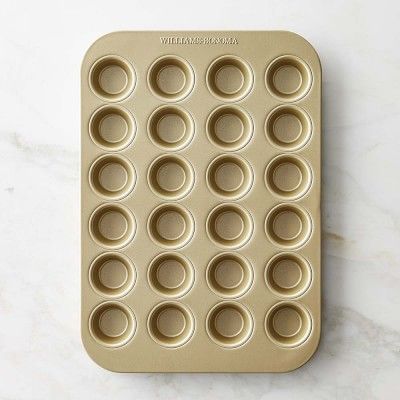 Williams Sonoma Goldtouch® Pro Nonstick Mini Muffin Pan, 24-Well | Williams-Sonoma