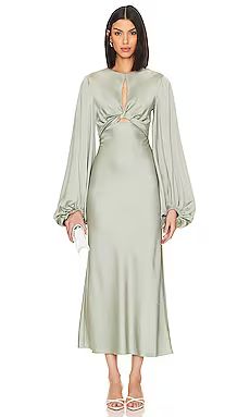 Significant Other Demi Midi Dress in Sage from Revolve.com | Revolve Clothing (Global)