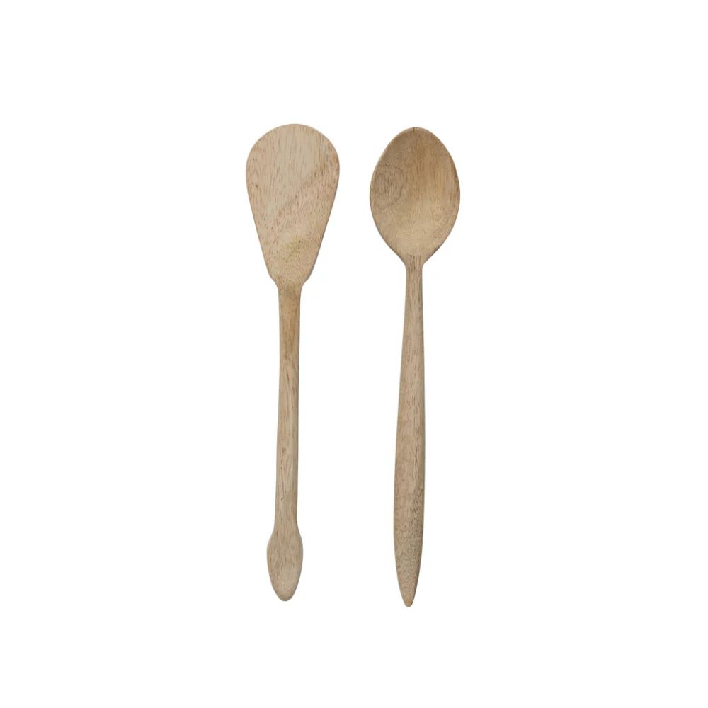 MANGO WOOD COOKING SPOON (SET OF 2) | Cooper at Home