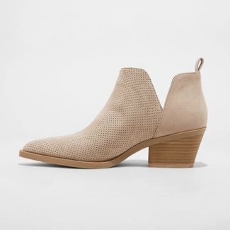 Women's Cari Cut Out Ankle Boots - Universal Thread™ | Target