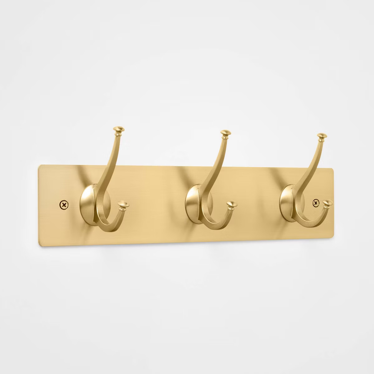 New Traditional 3 Hooks Rail Gold - Threshold™ | Target