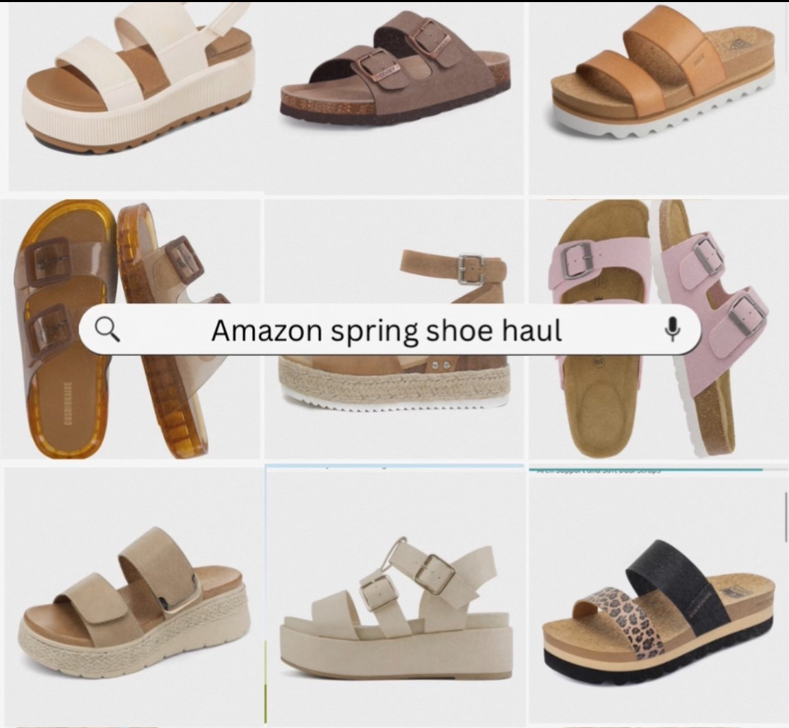 Amazon spring shoe haul!! 

#LTKSeasonal #LTKU #LTKMidsize