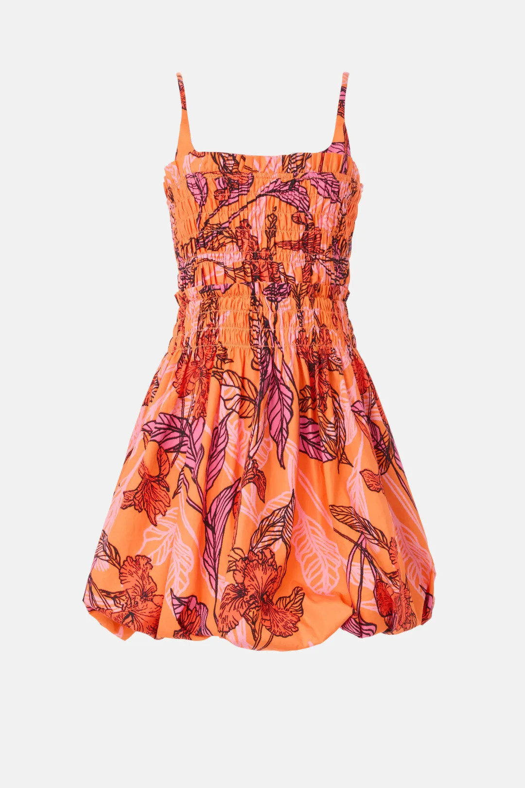 Sleeveless Smocked Bubble Mini Dress | Rent the Runway