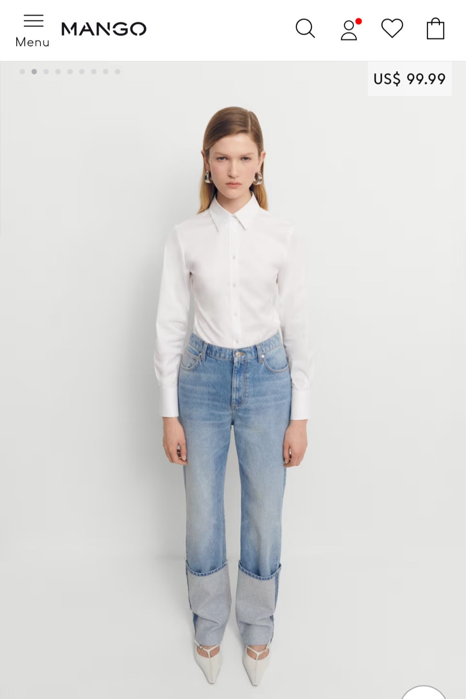 Mango Turned Jeans 

#LTKSeasonal #LTKstyletip