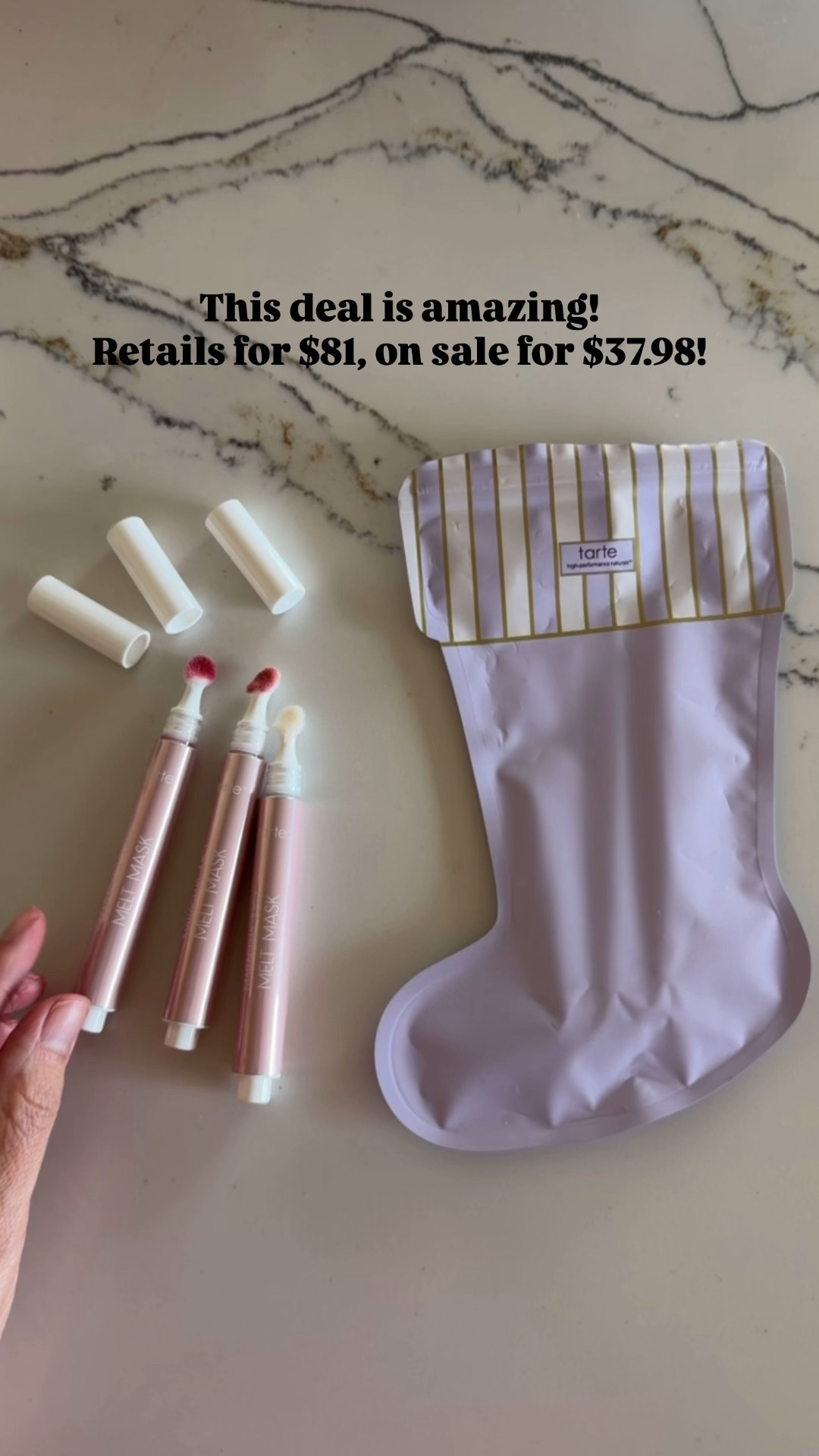 We are huge fans of Tarte maracuja juicy lips and have been for years! This set retails for $81 and is on sale for $37.98! Keep for yourself or gift them! They will definitely be a hit! 

#ad @qvc #loveqvc 

#LTKFindsUnder50 #LTKGiftGuide #LTKBeauty