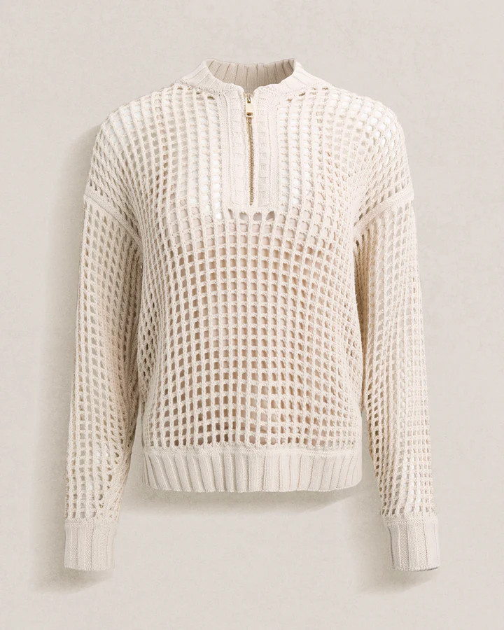 Splendid x @Cellajaneblog Quarter Zip Sweater | Splendid