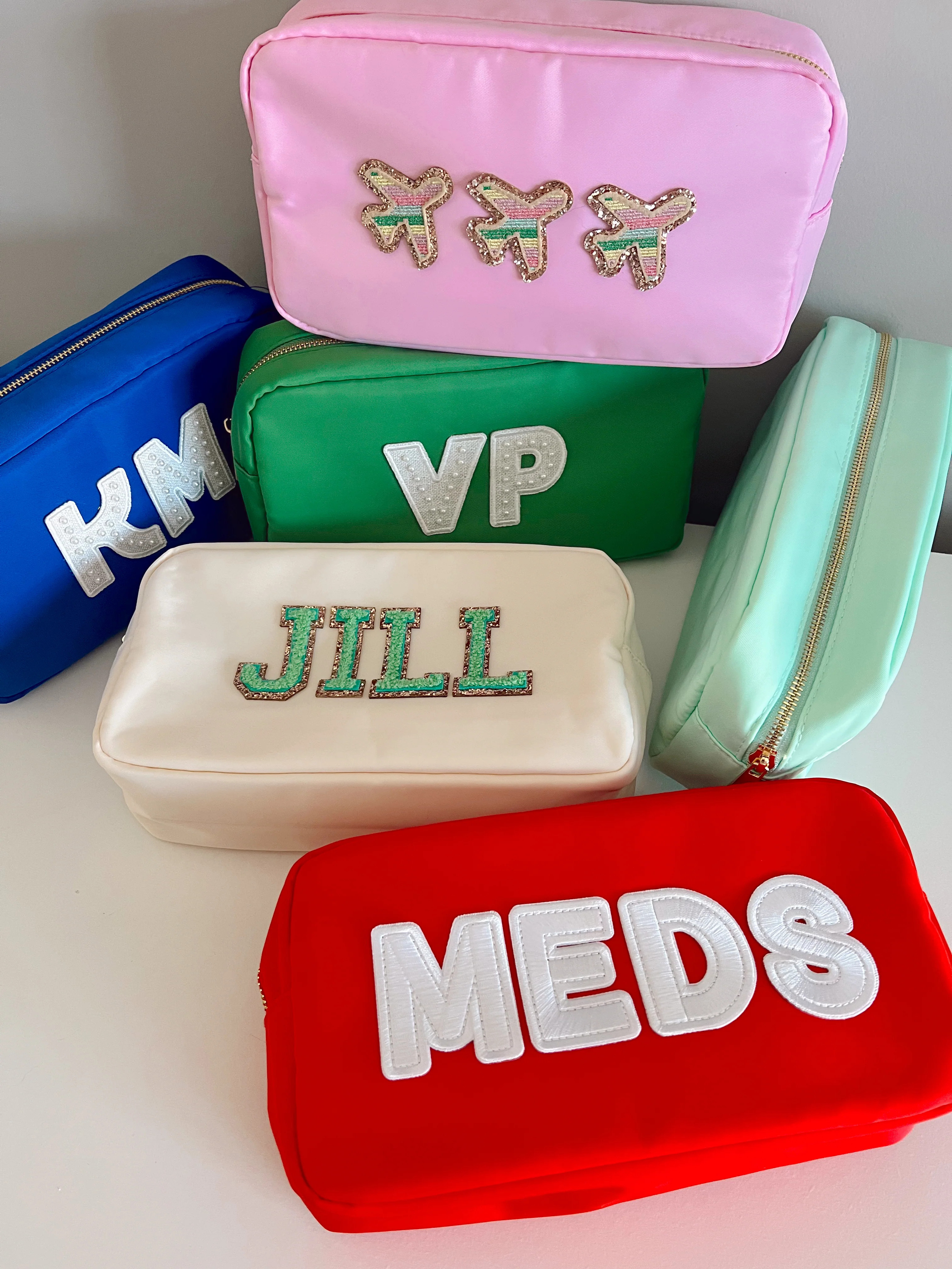 Nylon Makeup Bag - Large | KenzKustomz