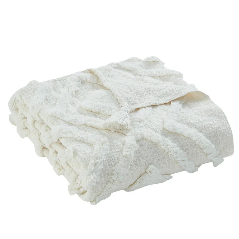 My Texas House Cotton Throw, Beige | Walmart (US)