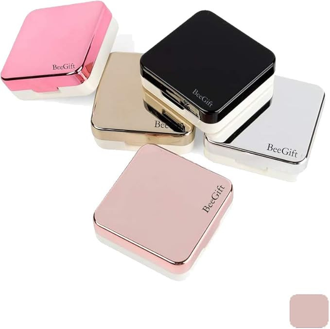 Mini Stylish Simple Contact Lens Travel Case,BeeGift Container Kit Set Contacts Lens Hard Case Tr... | Amazon (US)