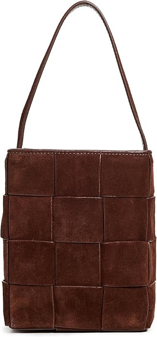 Loeffler Randall Women's Laith Wide Woven Top Handle Bucket Bag | Amazon (US)