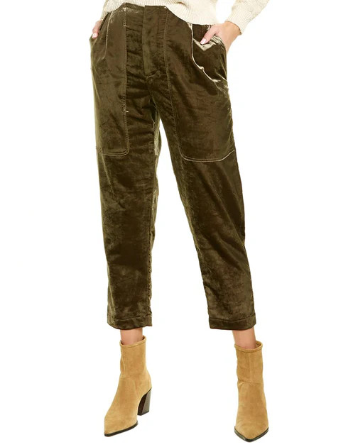 Brunello Cucinelli Velvet Pant | Shop Premium Outlets