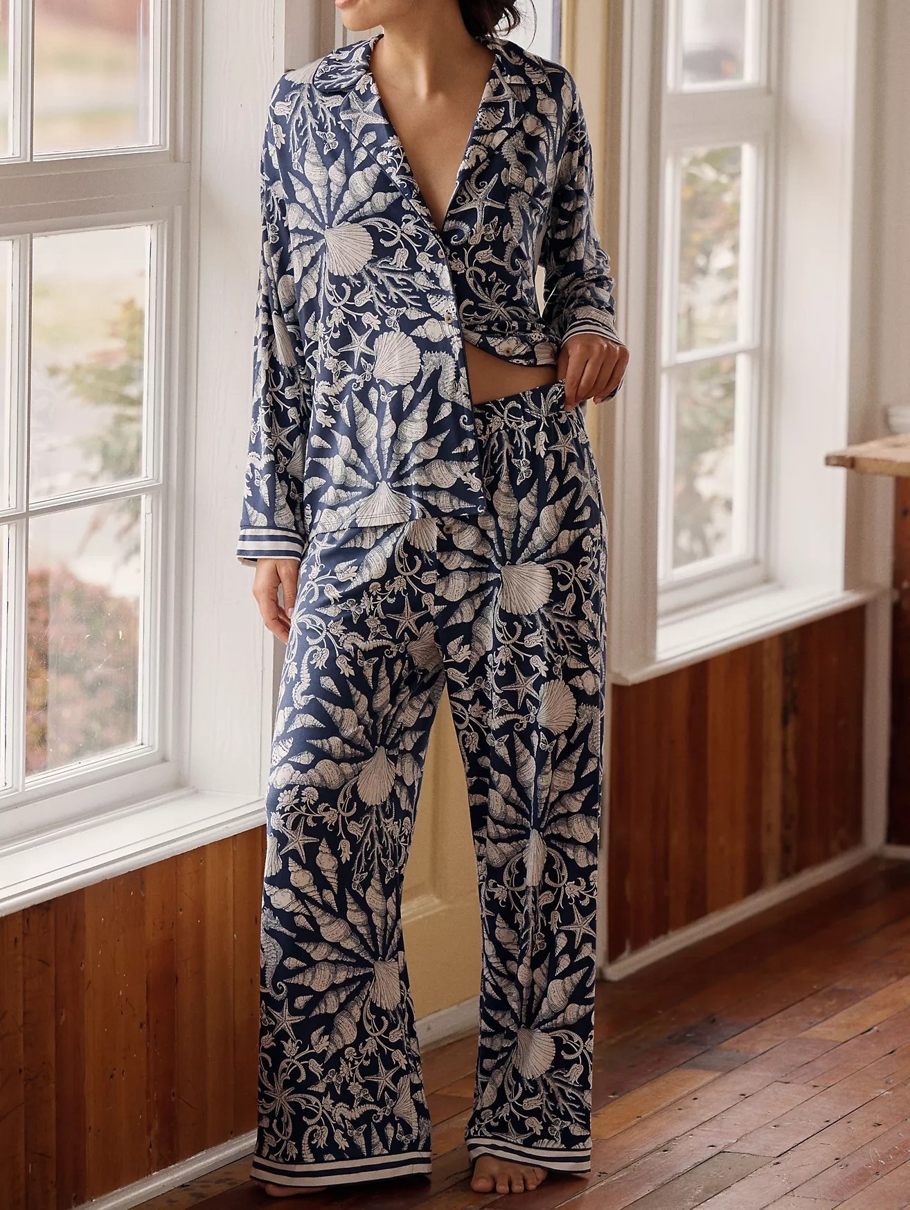 The LyreBird ModaLuxe Pajamas: Breathable and wrinkle resistant with 4-way stretch, this only-at-Anthro fabric feels like you’re wearing almost nothing at all.

#LTKSaleAlert #LTKmorningroutine #LTKmomlife