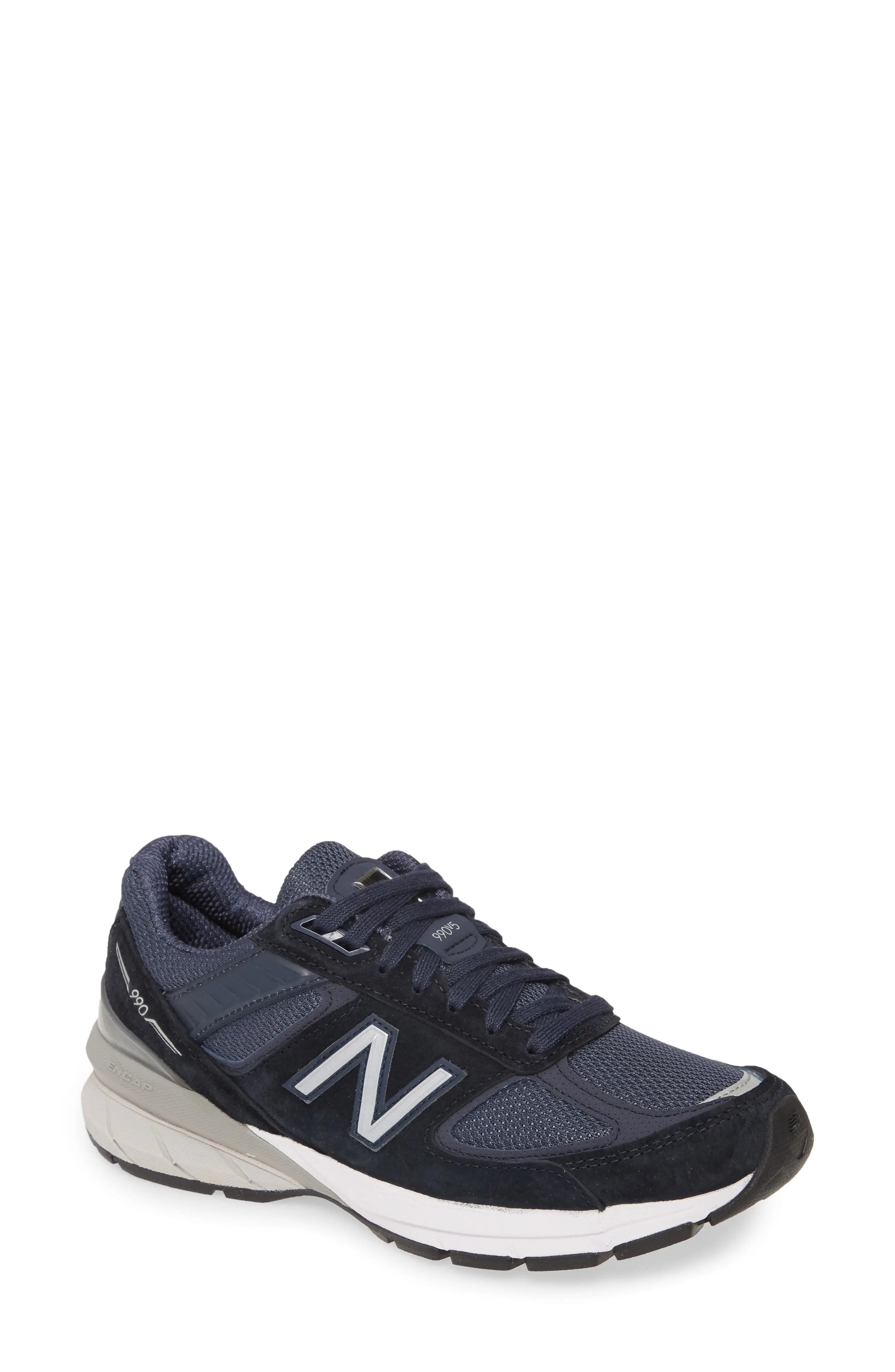 New Balance 990v5 Sneaker, Size 9.5 in Navy at Nordstrom | Nordstrom