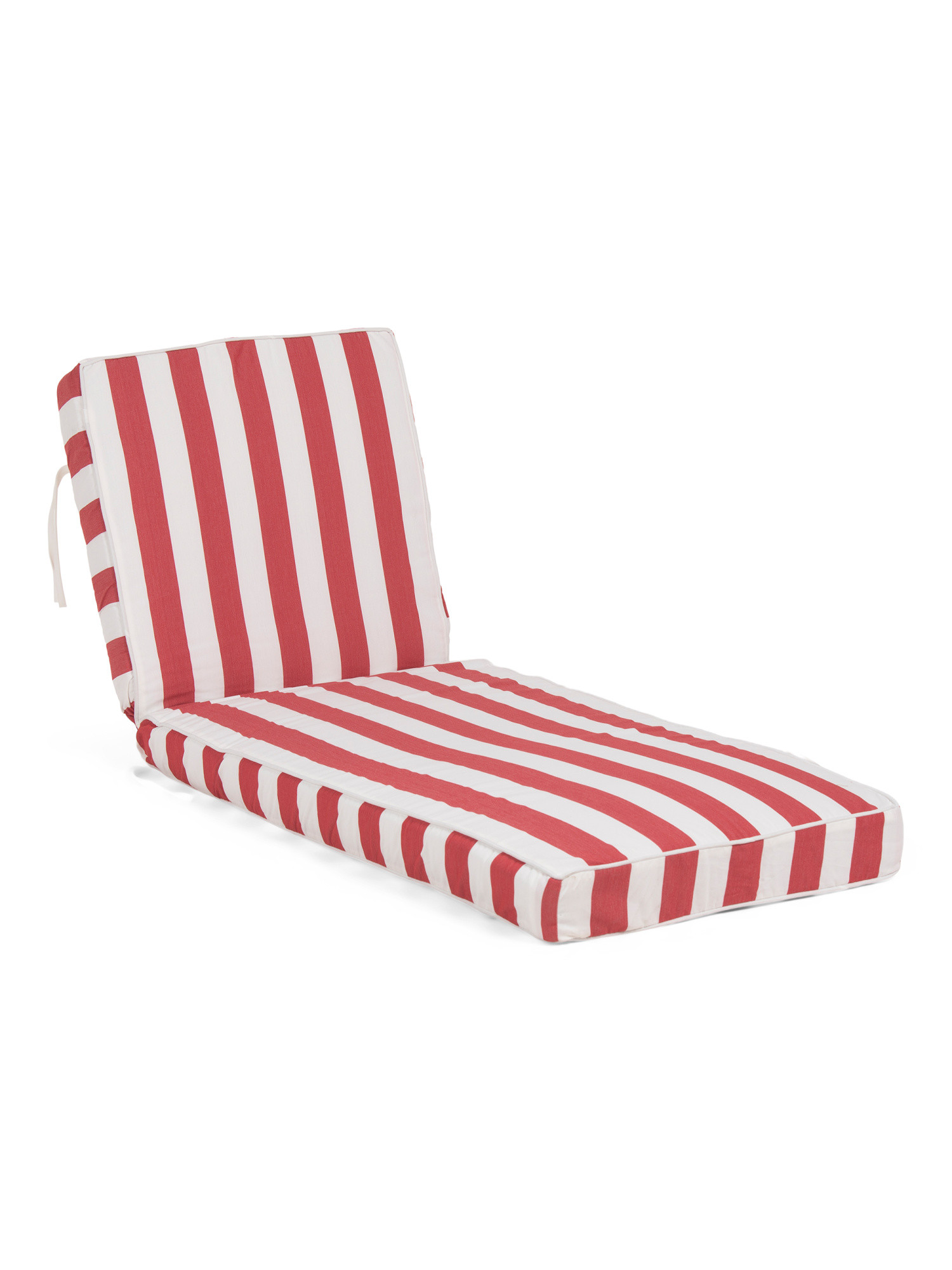 Made In Usa 24x72x4 Outdoor Cabana Striped Extra Thick Lounger Cushion | TJ Maxx