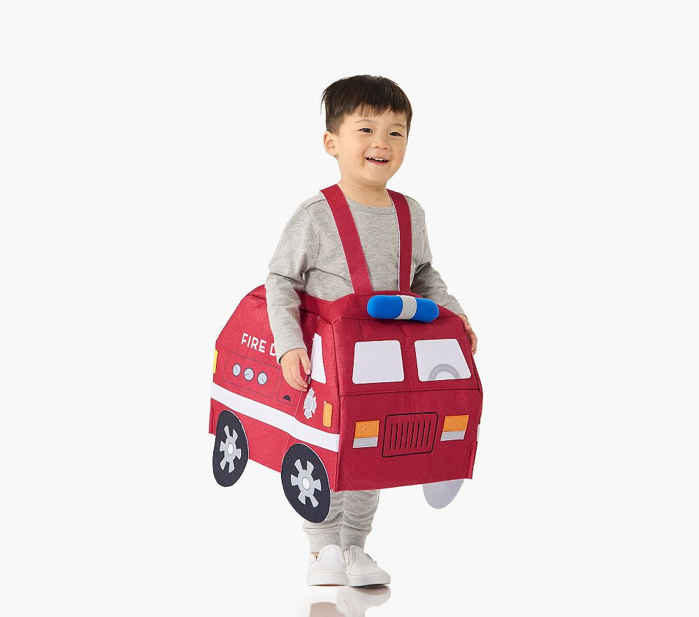 Light-Up Firetruck Costume with Sound | Pottery Barn Kids