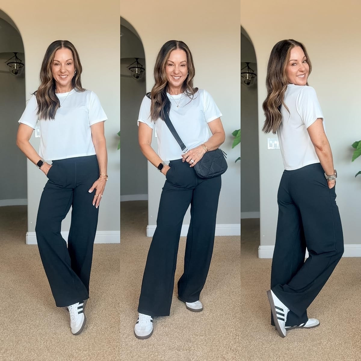 🤍 5 pack loose comfy crop tees that you’ll be able to style with SO much. The CRZ Yoga butter lift pants come in 3 length options and they are so comfortable and buttery soft.

For reference, I’m 5’1”, 108lbs. I’m wearing an XS in 29”.



Activewear  Athleisure  comfy style  petite friendly  EverydayHolly





#LTKFindsUnder50 #LTKStyleTip #LTKPetite