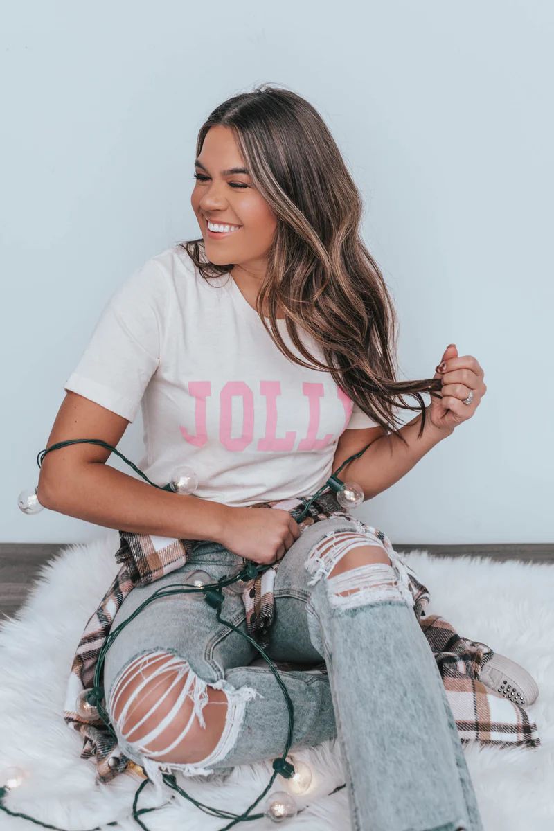 Jolly Graphic Tee | Apricot Lane Boutique