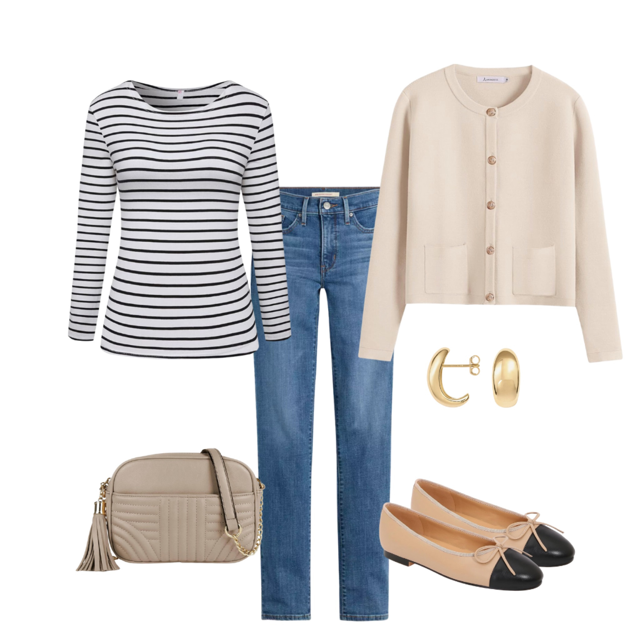 French Style On A Budget: Amazon Mini Capsule Wardrobe + Outfits