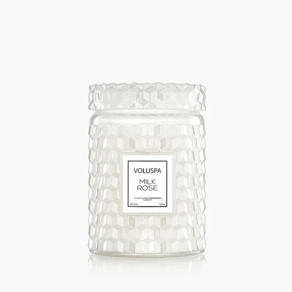 Milk Rose - Large Jar Candle | Voluspa