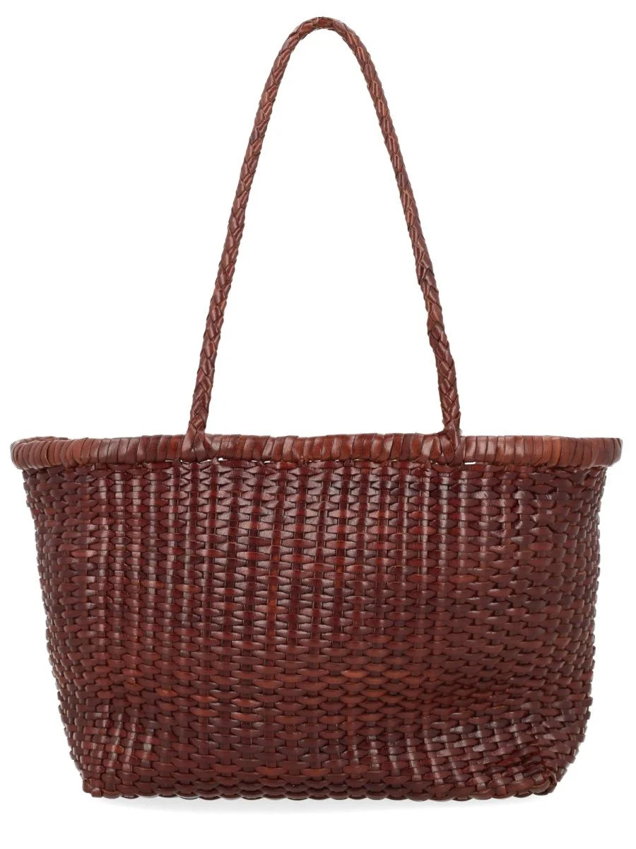 Dragon Diffusion Woven Shoulder Bag | Cettire Global