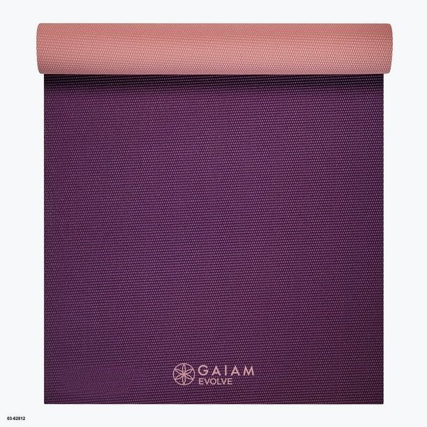 Evolve by Gaiam Reversible Yoga Mat, Berry, 5mm - Walmart.com | Walmart (US)