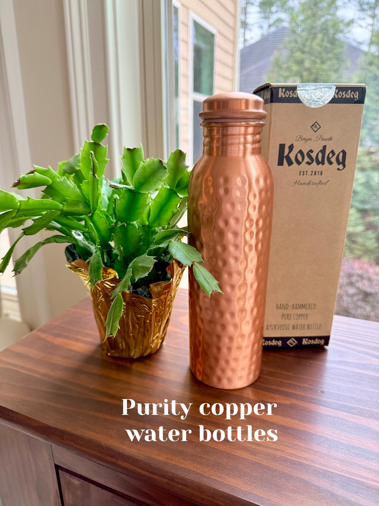 Copper Water Bottle – Wellness Made Simple

Hydration, but make it beautiful 🤍 This copper water bottle is a simple upgrade that supports your wellness routine while looking timeles.

✨ Naturally antimicrobial
✨ Encourages daily hydration
✨ Sustainable alternative to plastic
✨ Classic, elevated design

Small daily habits create lasting results — and this is one of my favorites.

Tap to shop and elevate your everyday wellness.

#LTKWellness #HydrationGoals #CopperWaterBottle #HealthyLiving #IntentionalHabits #CleanLiving #WellnessRoutine #ClassicLifestyle #EverydayWellness

#LTKmorningroutine #LTKselfcare #LTKmomlife