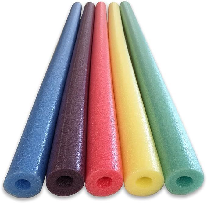 Oodles of Noodles Foam Pool Swim Noodles - 5 Pack | Amazon (US)