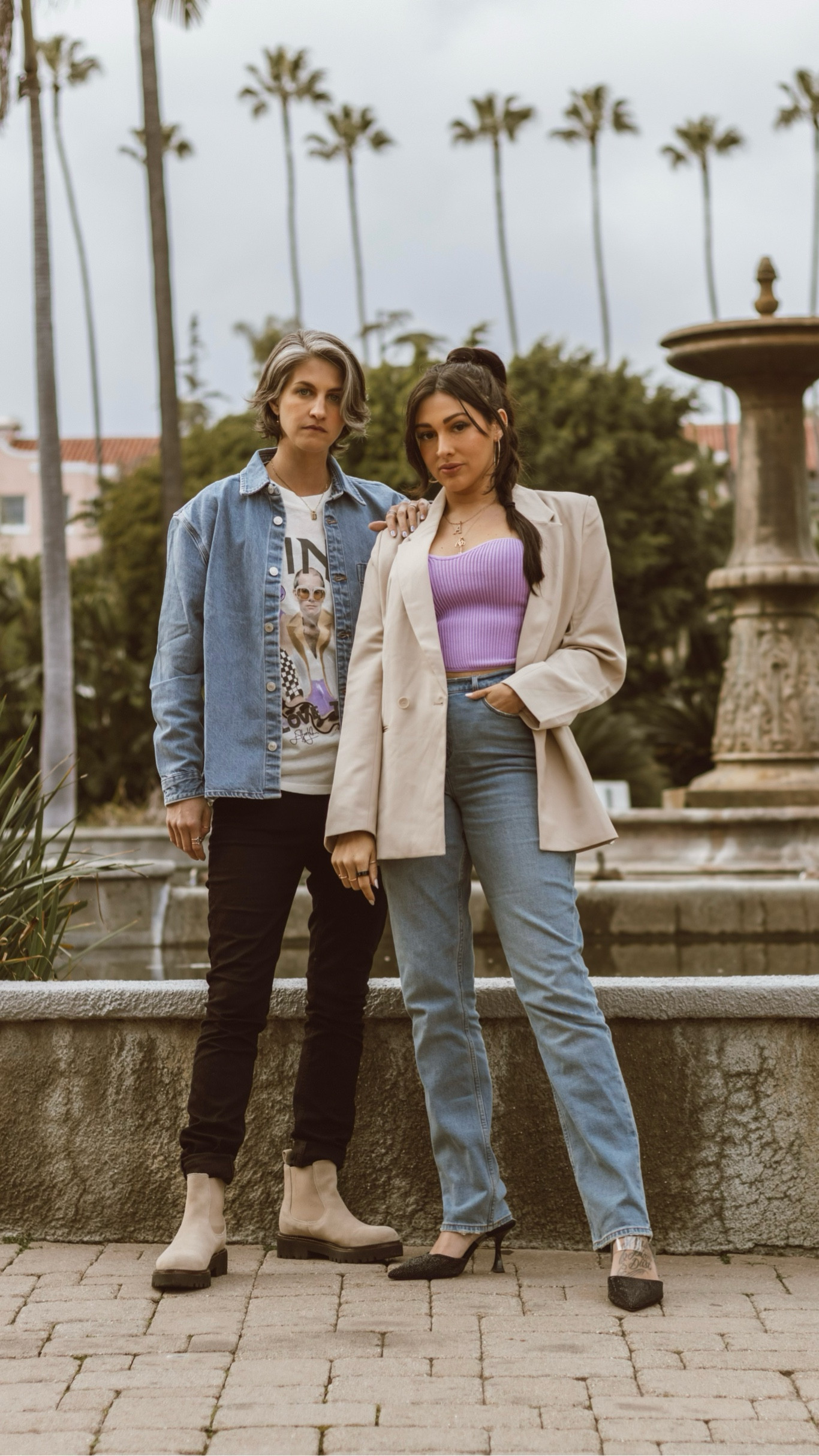 Casual outfit idea / weekend outfit / graphic tee outfit / blazer outfit / matching couple look / couples style 

#LTKsalealert #LTKunder50 #LTKstyletip