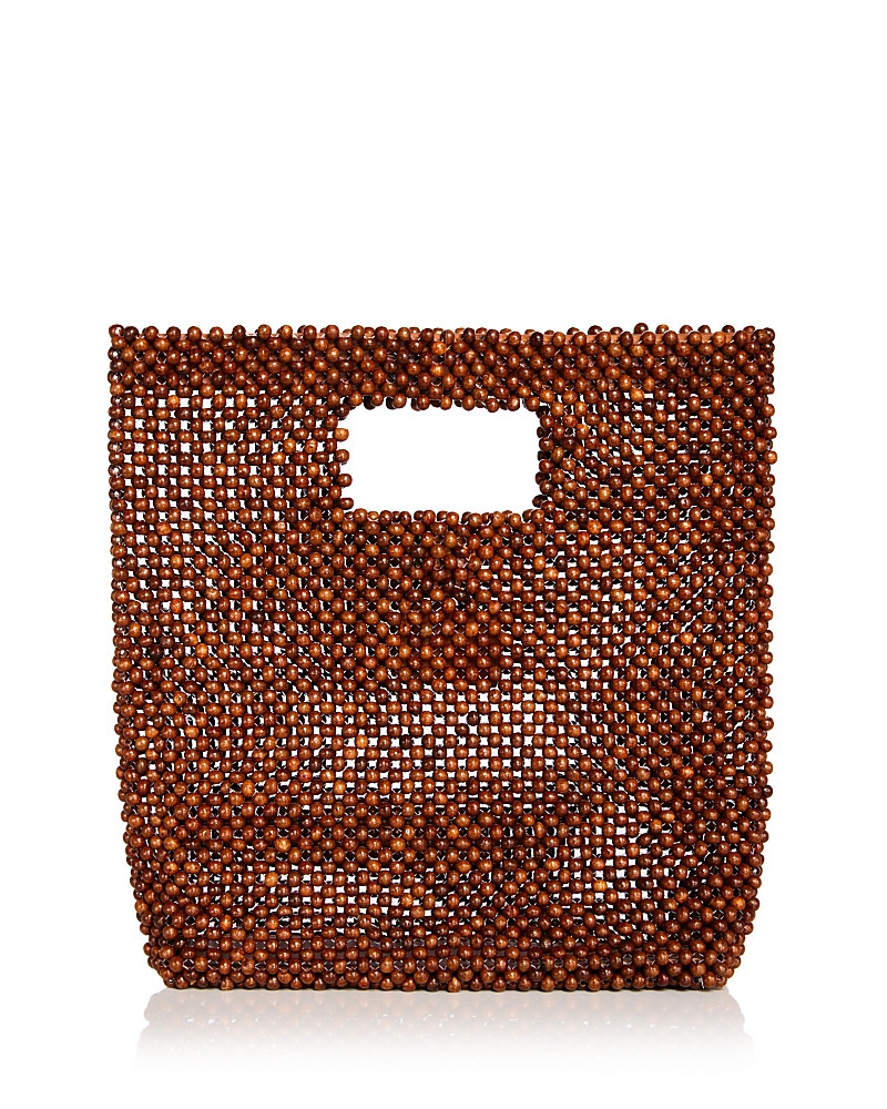 Aqua Wooden Bead Envelope Bag - Exclusive | Bloomingdale's (US)