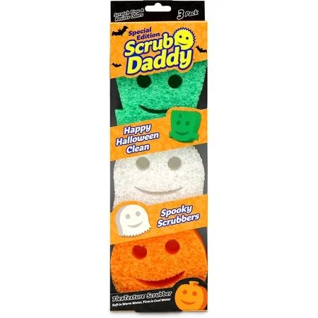 Scrub Daddy Sponge Halloween Edition Sponges 3 Count | Walmart (US)