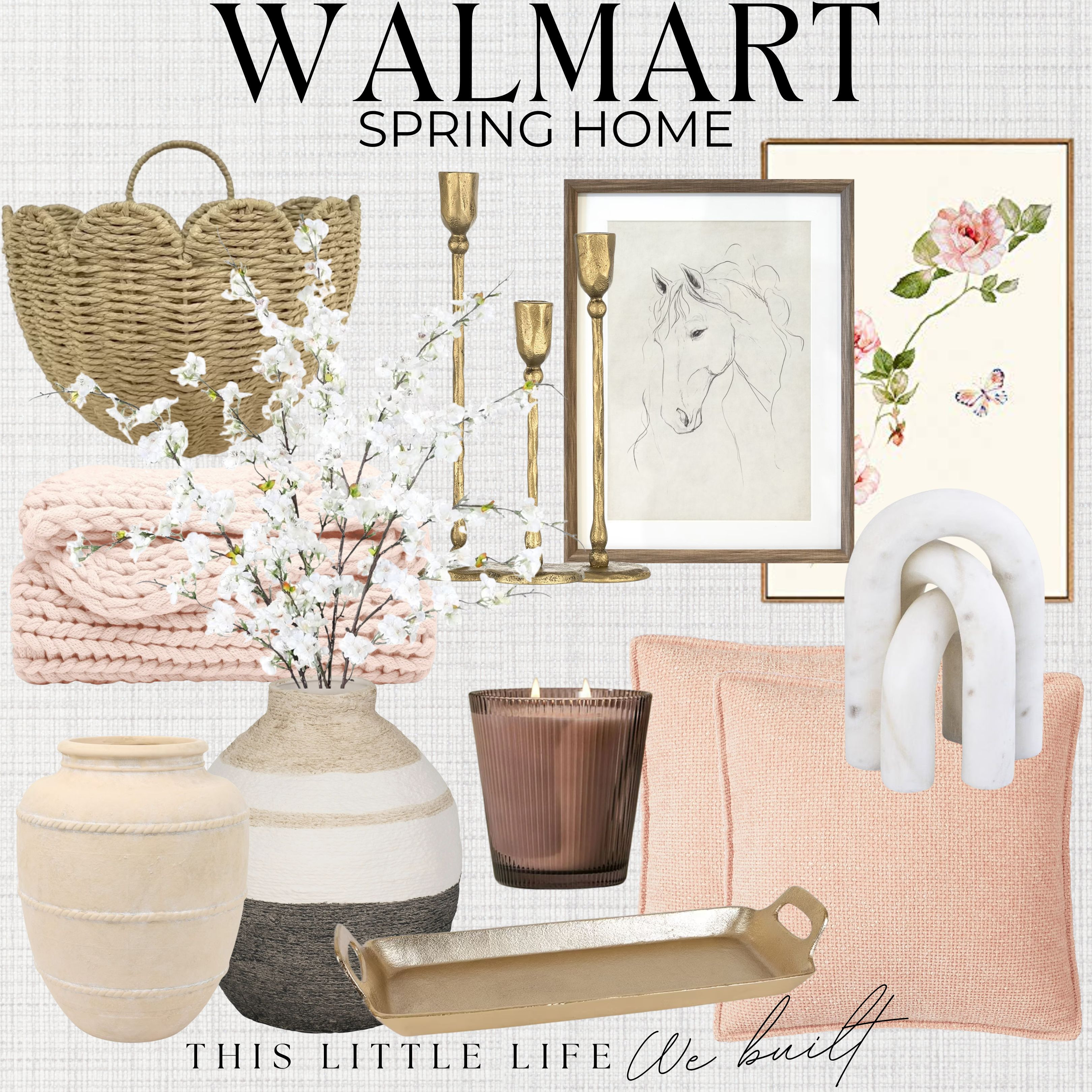 Spring Decor from Walmart!
Walmart Home / Walmart Spring / Spring Home Decor / Spring Greenery / Faux Flower Arrangements / Fluted Vases / Decorative Trays / Light Linen Curtains / Pastel Throw Pillows / Spring Throw Pillows  / Textured Blankets / Woven Baskets / Fresh Floral Wreaths / Spring Greenery / Spring Stems / Ceramic Tableware / Soft Area Rugs / Glass Candle Holders / Rattan Decor Accents / Travertine Decor / Spring Scented Candles / Spring Framed Art /  Floral Art / Lightweight Bedding / Rustic Planters / Terracotta Pots / Seasonal Centerpieces / Minimalist Shelf Decor / Accent Mirrors / Open Weave Storage Baskets / Wood Bead Garlands / Decorative Bowls / Textured Vases / Marble Decorative Boxes / Marble Accents / Neutral Spring / Organic Modern Decor / Brass Candlestick Holders / Marble Decorative Boxes / Linen Accents / Woven Blanket Baskets / Floral Wallpaper / Scalloped Decor / Neutral Home Furniture / Living Room Furniture / Entryway Furniture / Bedroom Furniture / Linen Sofa / Neutral Accent Chairs / White Oak Coffee Table / Arched Cabinets / Fluted Furniture /  

 #LTKSeasonal #LTKHome
