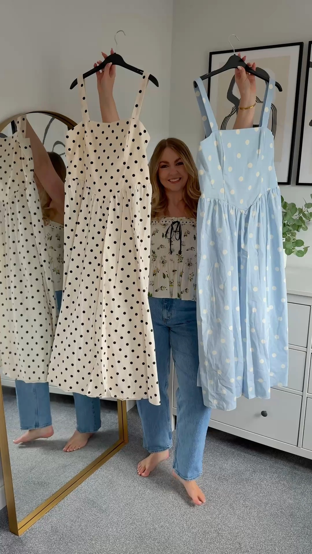 Girlies run to Primark for the viral £10 dresses! 🩵🤍🫧 which is your fave: the cream or blue? 👀 

#LTKgrwm #LTKootd #LTKMidsize