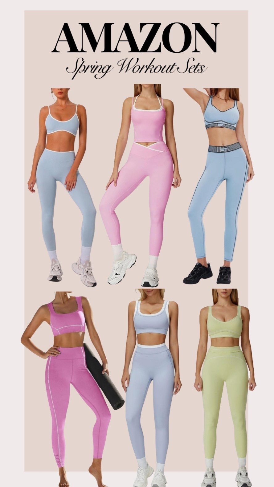 Amazon spring workout sets

#LTKActive #LTKSaleAlert #LTKgrwm