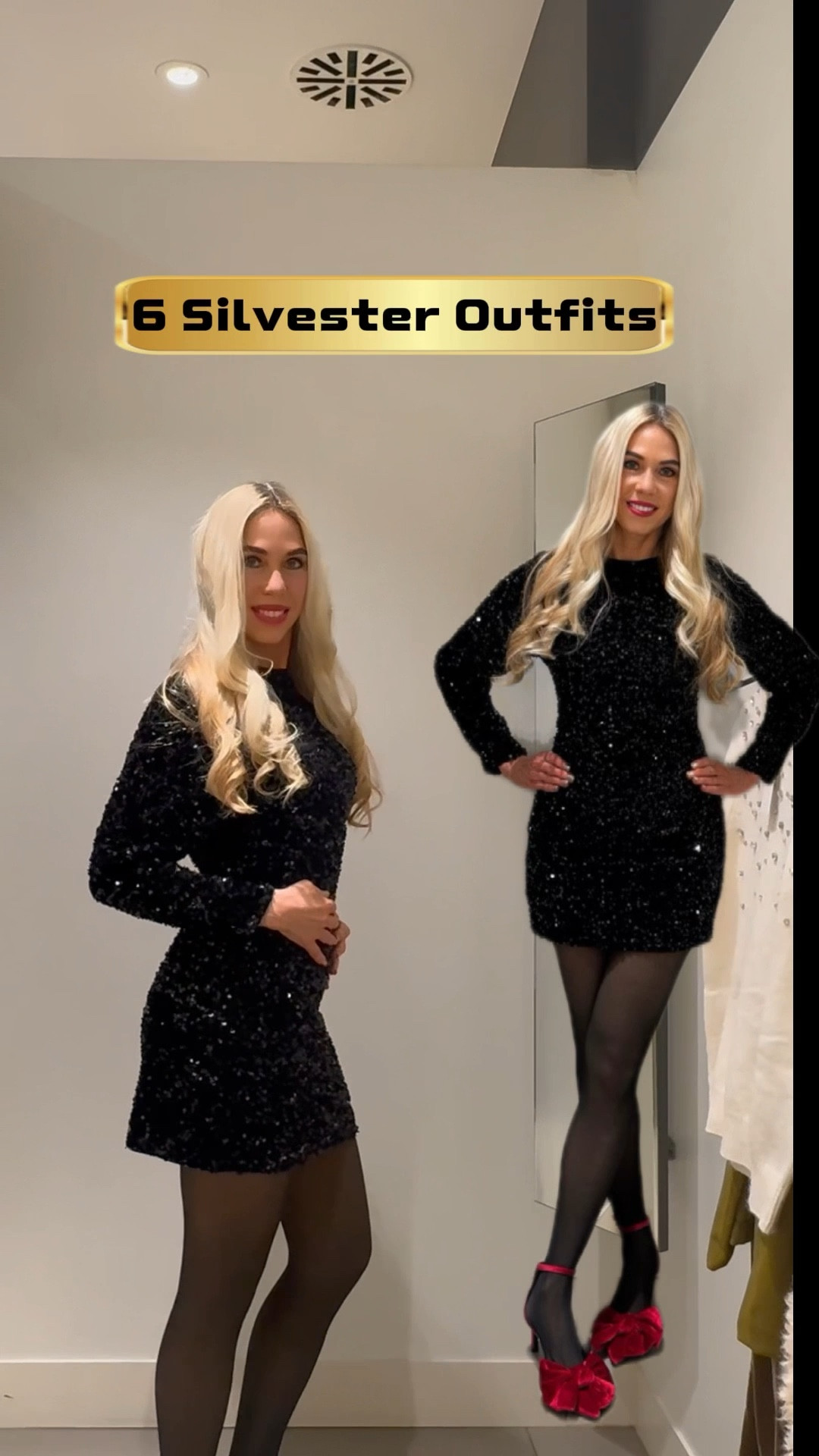 Silvester Outfit Inspiration mit Glitzer, Pailletten und Samt. Diese festlichen Looks sind perfekt für den Jahreswechsel – von eleganten Paillettentops über Glanzröcke bis hin zu Glitzerhosen und edlen Samthosen. Alle Teile lassen sich modern stylen und eignen sich für Dinner, Party oder einen stilvollen Abend mit Freunden. Ich trage Größe S, die Passform fällt größengerecht aus und ist angenehm zu tragen. Ideal für alle, die ein elegantes Silvester Outfit suchen, das nicht überladen wirkt, aber trotzdem ein echtes Statement setzt.

#silvesteroutfit #festlichesoutfit #glitzeroutfit #paillettenkleid #paillettentop #glanzrock #glitzerhose #samthose #abendlook #partyoutfit #eleganterlook #silvesterlook #outfitinspiration #fashionover40 #fashionstyle #damemode #festtagslook #statementlook


#LTKdeutschland #LTKeurope #LTKfestive