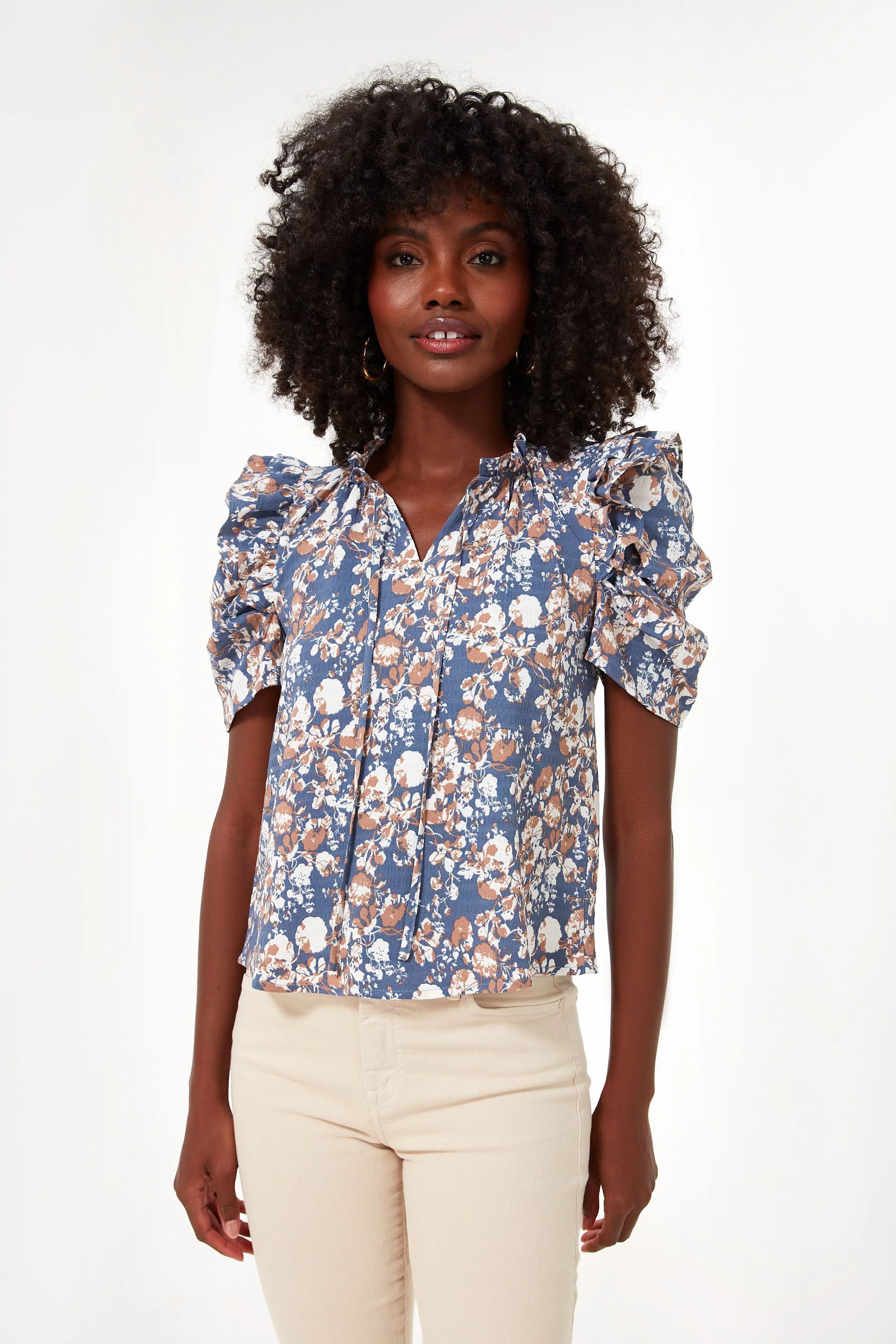 Vintage Blue Loire Top | Tuckernuck (US)