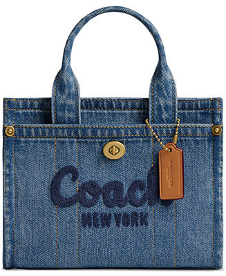 Mini Denim Cargo Tote 20 | Macy's