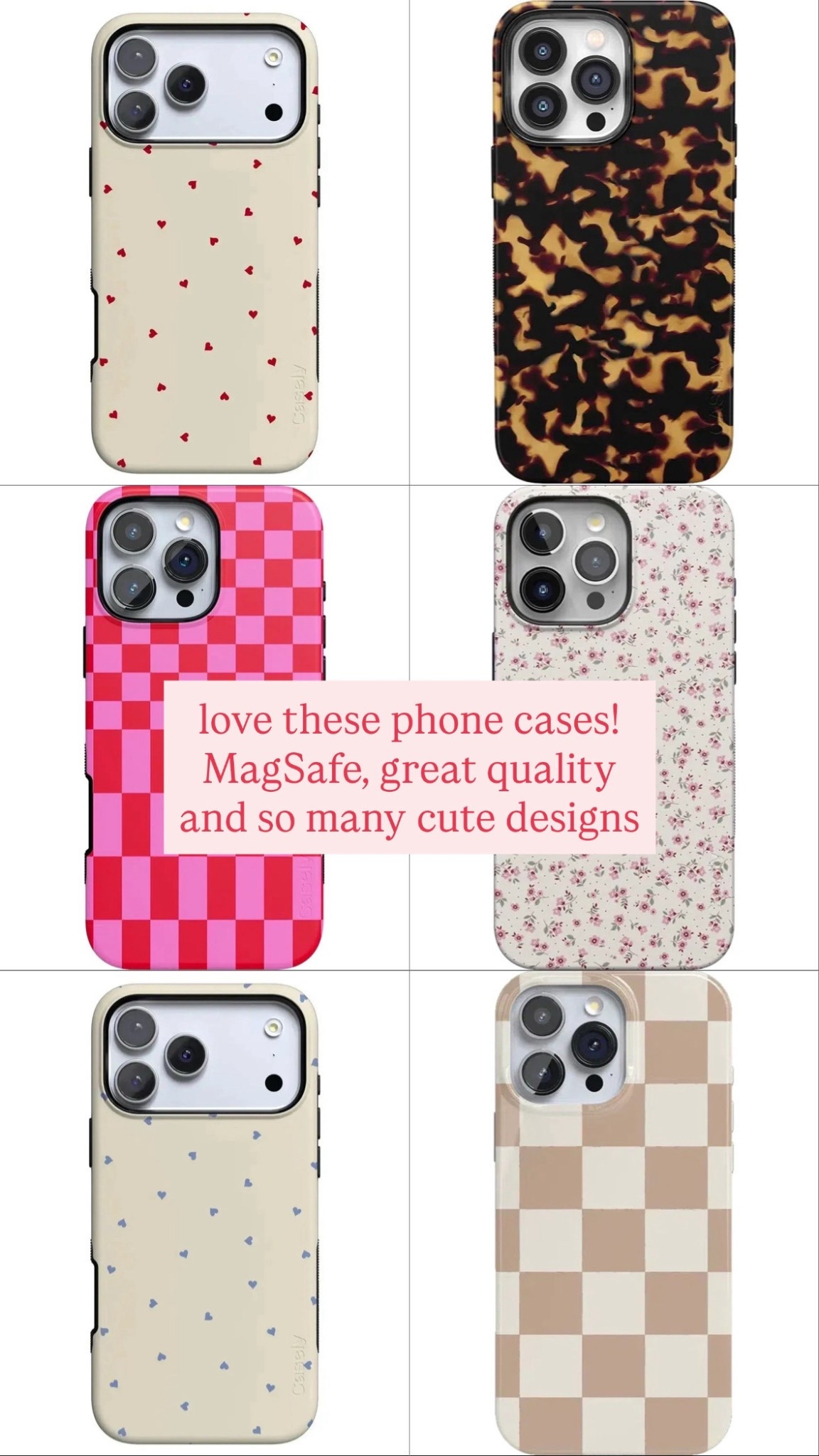 Love Casely phone cases! MagSafe and great quality, they run sales often and they have so many cute designs 

iPhone case / accessories/ Valentine’s Day 

#LTKmomlife