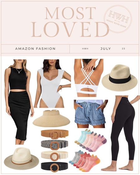 Most Loved Amazon Fashion for July 

Summer Fashion, Affordable Fashion, Summer Fashion 

#LTKunder100 #LTKFind #LTKSeasonal