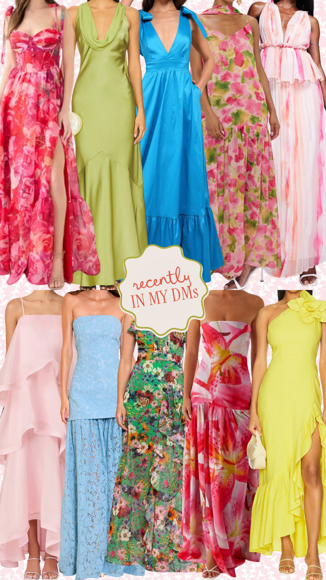 Lots of requests lately for fun formal dresses! Linking some recent favorites... 

 #LTKParties #LTKFindsUnder100 #LTKWedding