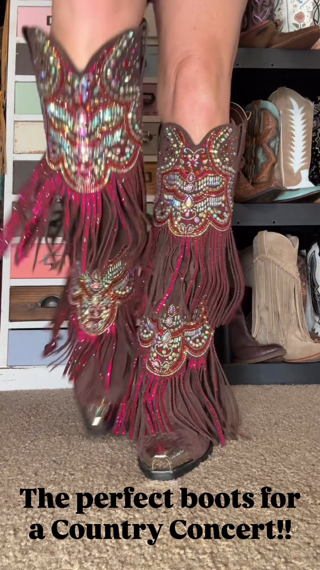 Cowgirl Boots for a Country Concert! Concert Outfit inspiration! 
#cowgirlboots #westernstyle

#LTKootd #LTKSeasonal #LTKWedding