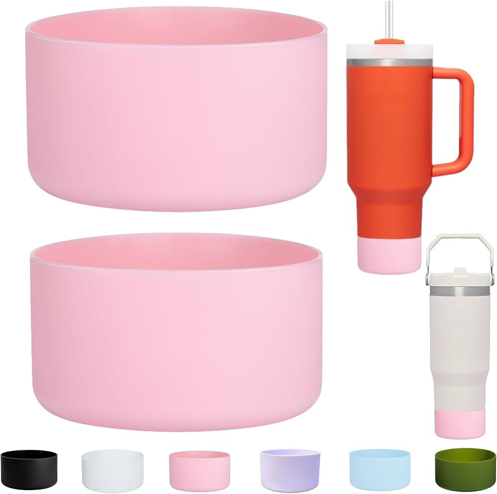 LONPARRY 2-Pack Silicone Boot for Stanley 40 30 oz Quencher Adventure Tumbler, Bottom Boot for St... | Amazon (US)