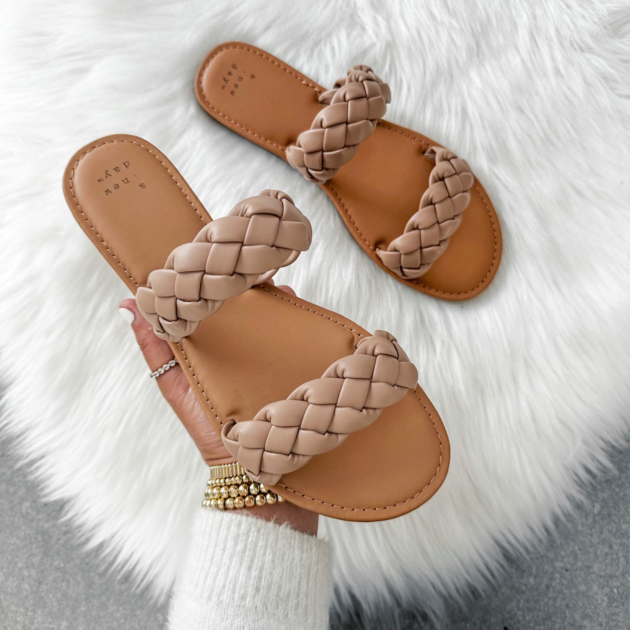 Now $15 
Originally $20

Women's Lucy Braided Slide Sandals - A New Day™ Tan 8.5


Follow my shop @thehouseofsequins on the @shop.LTK app to shop this post and get my exclusive app-only content!

#liketkit 
@shop.ltk
https://liketk.it/472aF