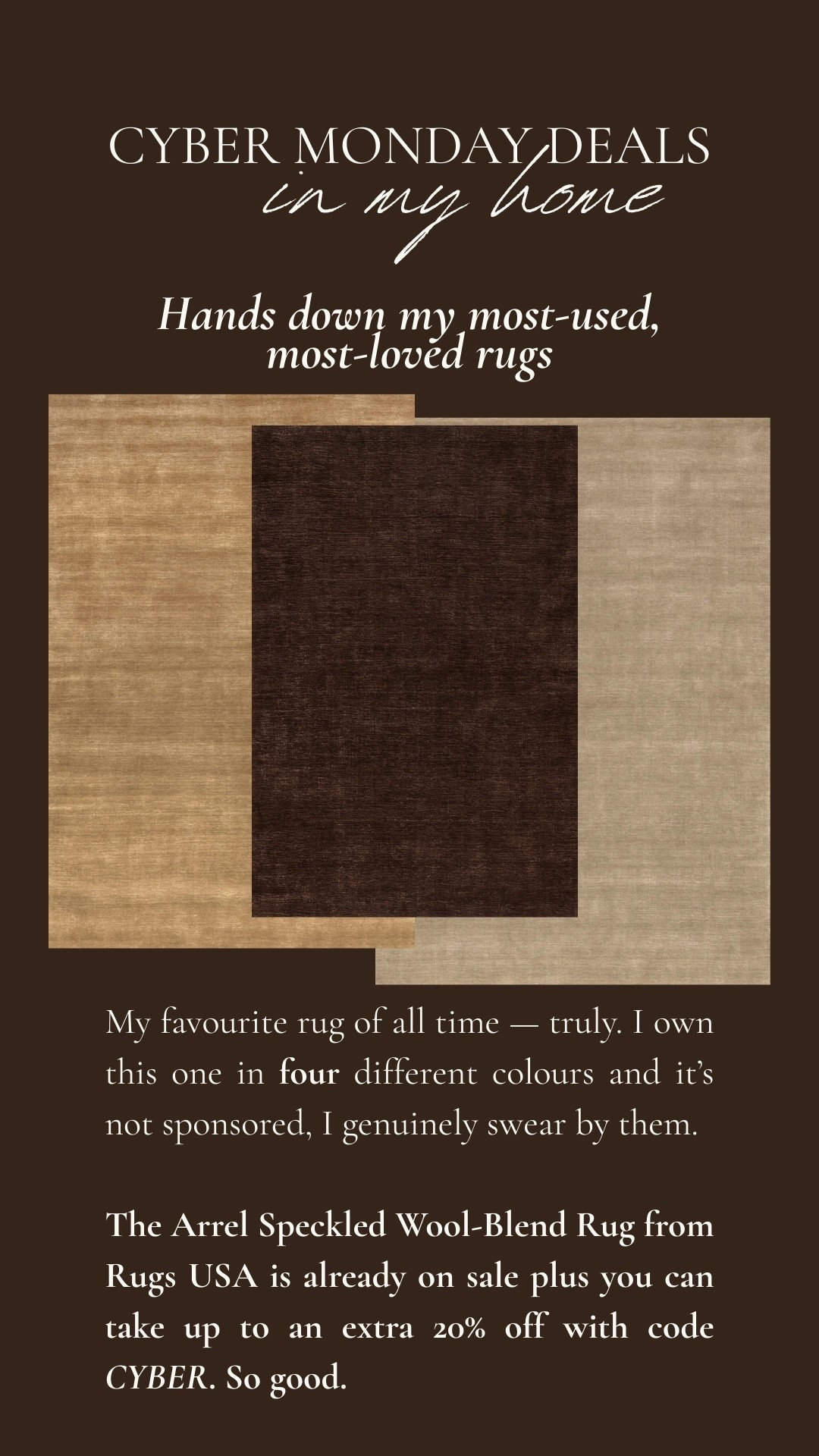 The rug I always come back to — timeless, soft, and on major sale 🤍

#LTKCyberWeek #LTKHome #LTKSaleAlert