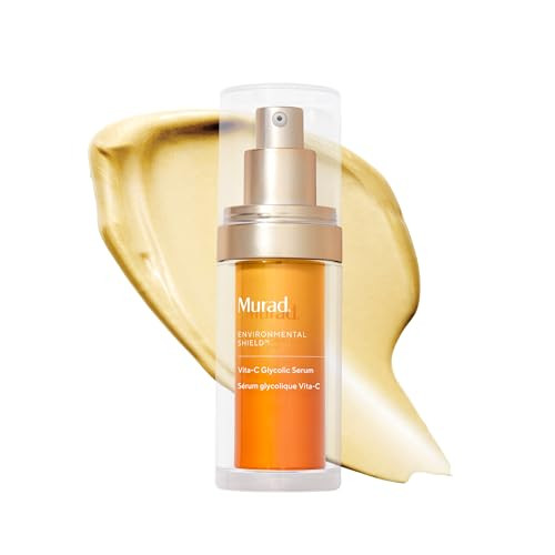 Murad Vita-C Glycolic Serum - Advanced Brightening Vitamin C and Glycolic Acid Face Serum for Improved Skin Tone and Texture - Gold-Stabilized Vitamin C for Enhanced Efficacy and Potency - 1 Fl Oz | Amazon (US)