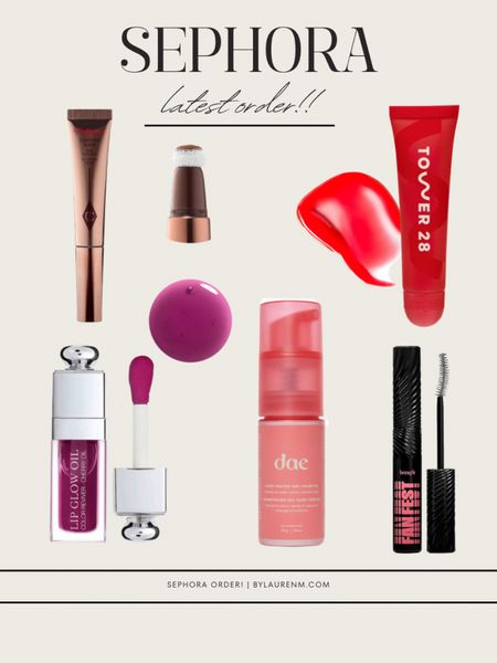 Sephora order! Lip oil, spring lip, new dry shampoo, contour, mascara. 

#LTKfindsunder100 #LTKbeauty