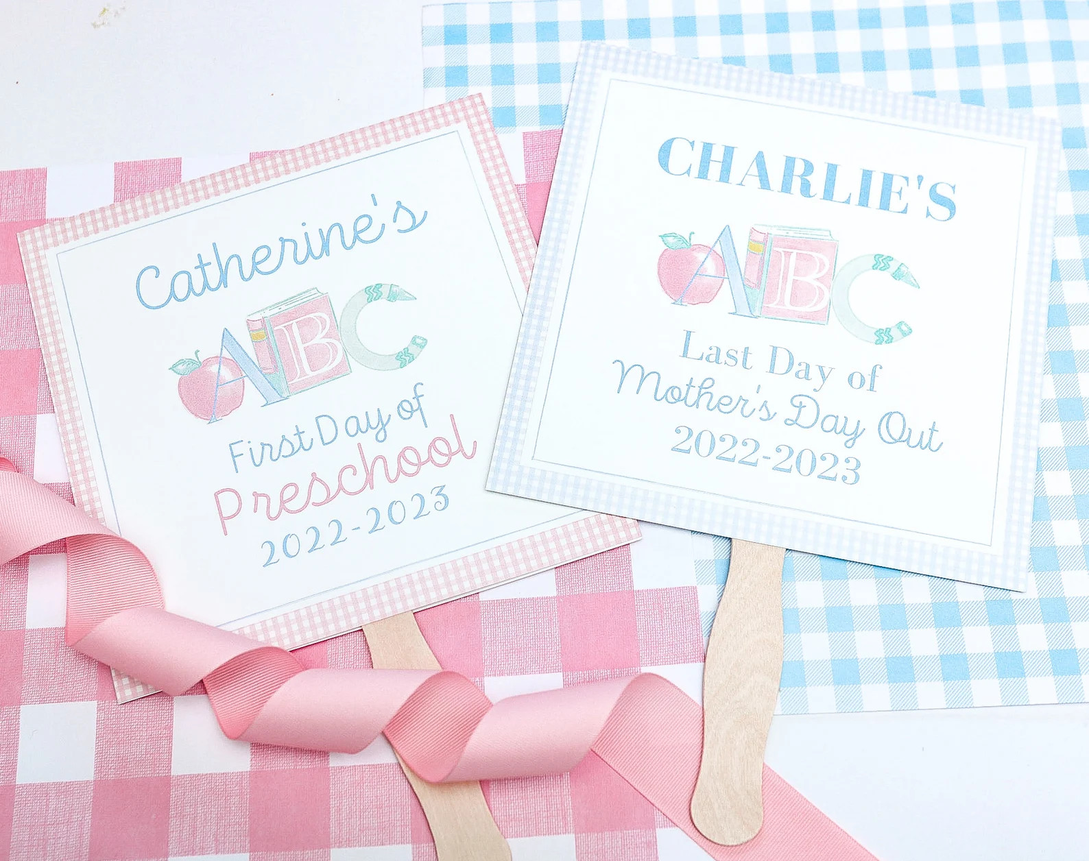 First Day of School Handheld Sign / Personalized / Back to | Etsy | Etsy (US)