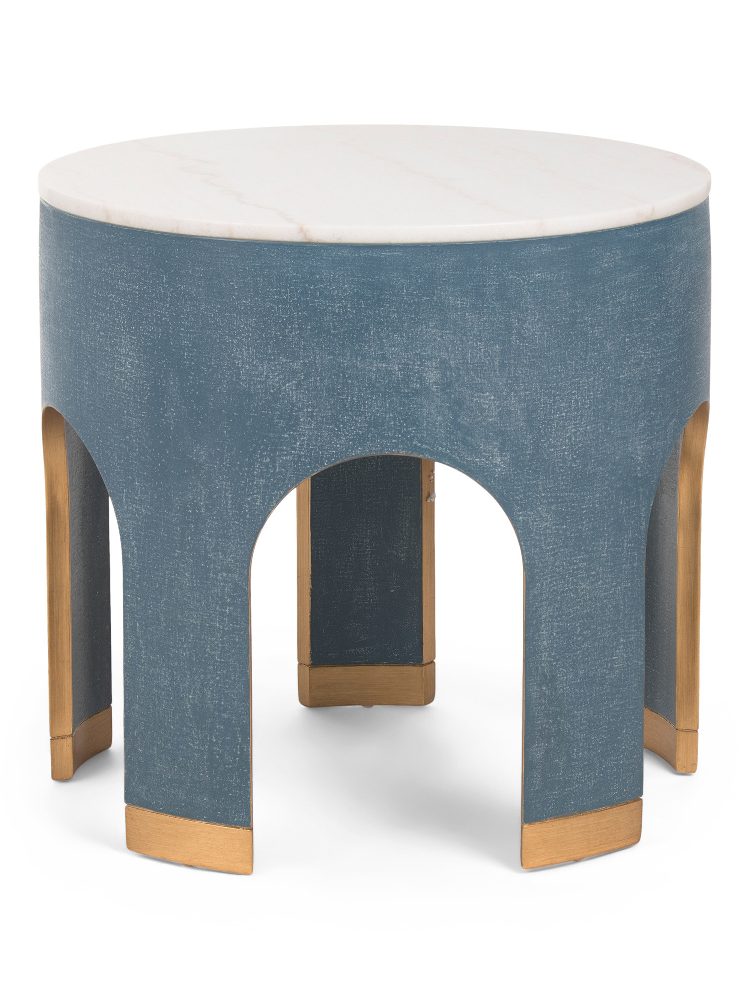 27x28 Marble Top Aqueduct End Table | TJ Maxx