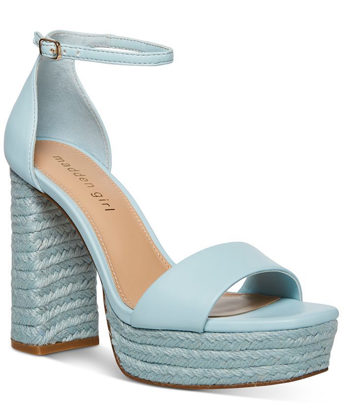 Madden Girl Omega Two-Piece Platform Sandals & Reviews - Sandals - Shoes - Macy's | Macys (US)