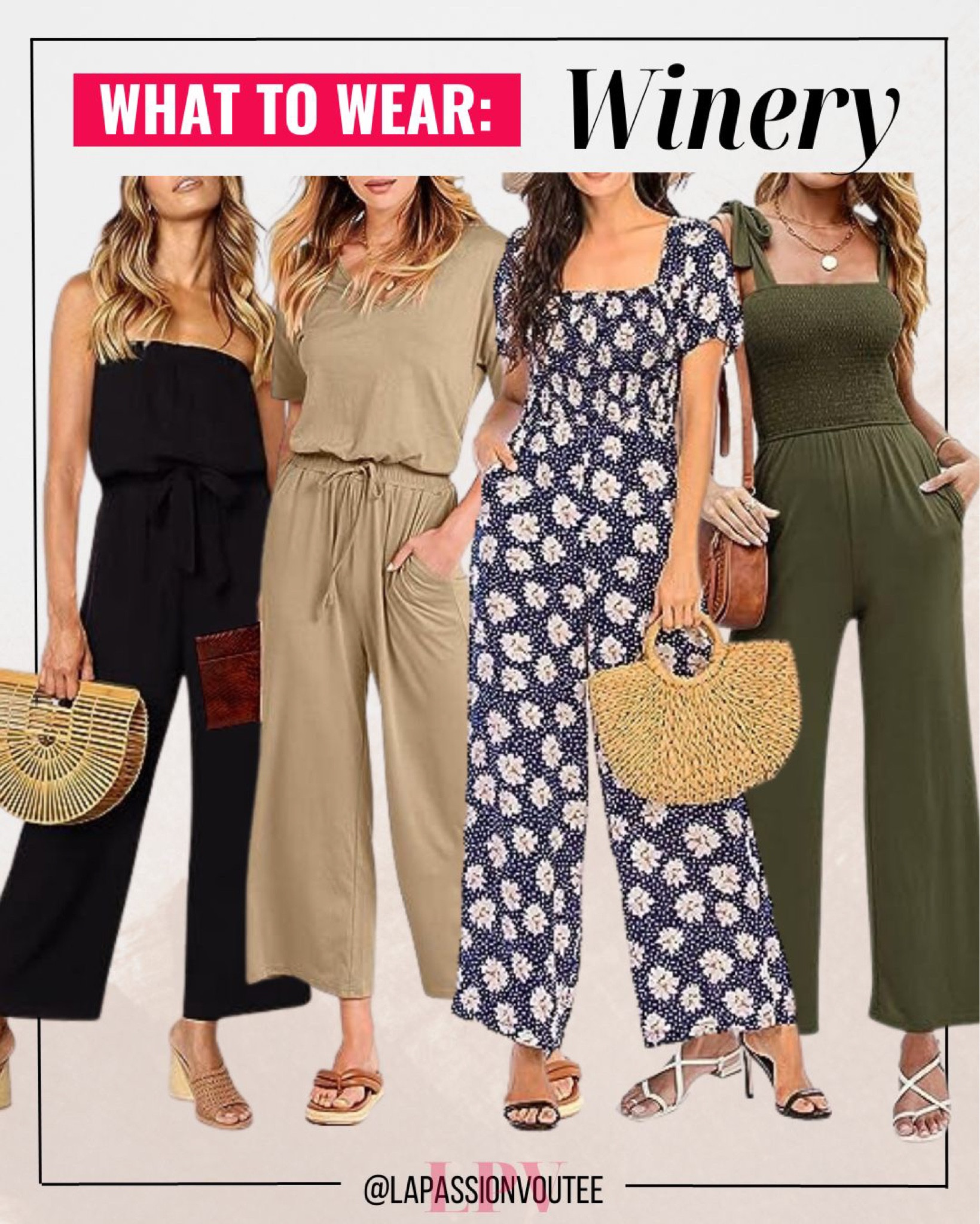 Jumpsuits to wear on a Winery

#LTKunder50 #LTKFind #LTKstyletip