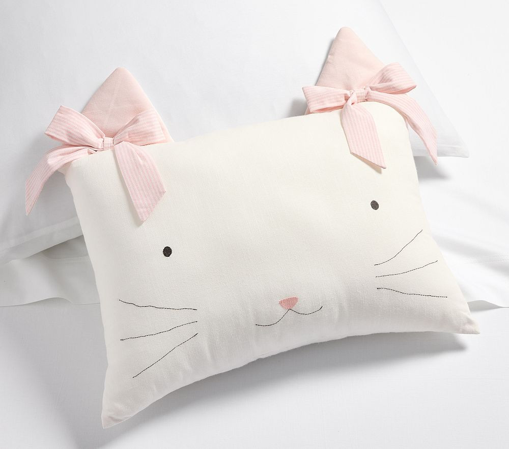 Cat Critter Pillow | Pottery Barn Kids